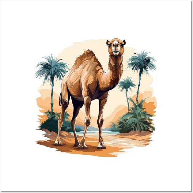 Desert Camel Wall Art by zooleisurelife